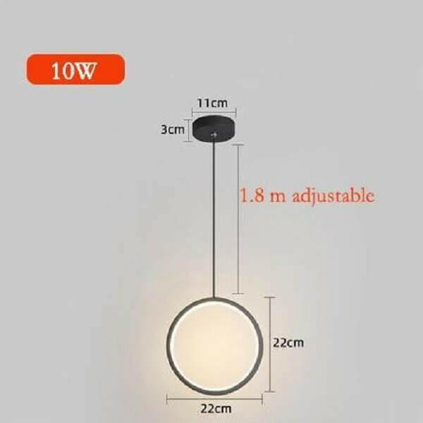 Kavita - Circular LED Hanging Light