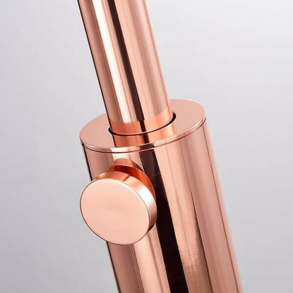 Matilda - Copper Lava Floor Lamp