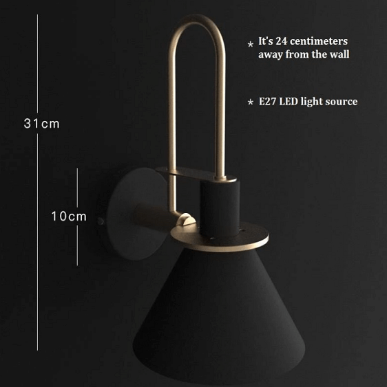 Nordic Wall Light Black - Nordic Side - architecture, arcitecture, art, artist, contemporaryart, decor, decoration, design, designer, designinspiration, edison, grey, hinkleylighting, hinkley