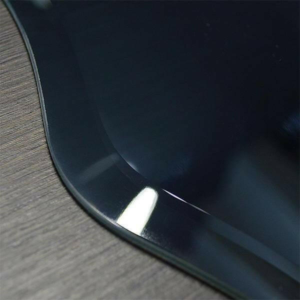 Rowena - Wavy Frameless Mirror
