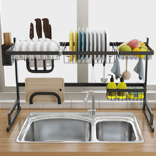 Stainless Steel Drain Rack - Nordic Side - architecture, arcitecture, art, artist, contemporaryart, decor, decoration, design, designer, designinspiration, edison, grey, home, home decor, hom