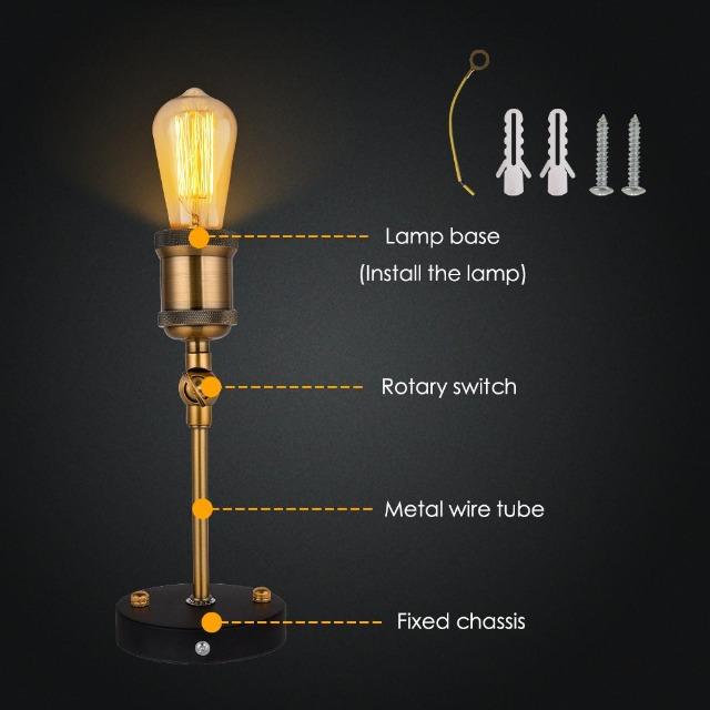 Esperanza - Vintage Wandlamp Wall Light - Nordic Side - 