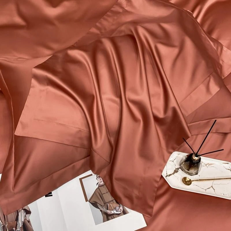 Neo Terracotta Cotton Bedding Set