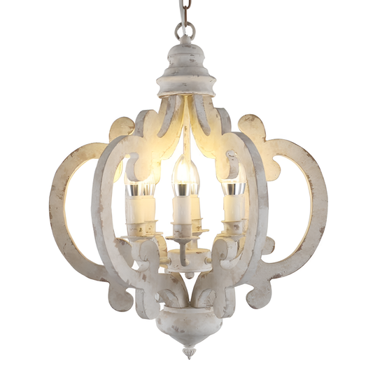 Baigo Rustic Wooden Pendant Light | Lighting | NordicAbode.com