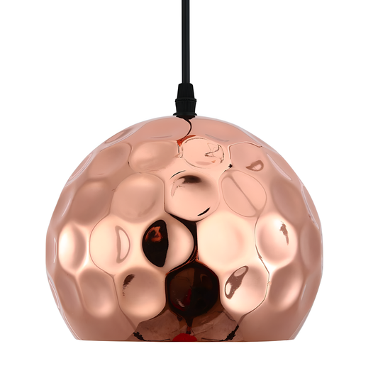 Crater Elegant Copper Pendant Light | Lighting | NordicAbode.com