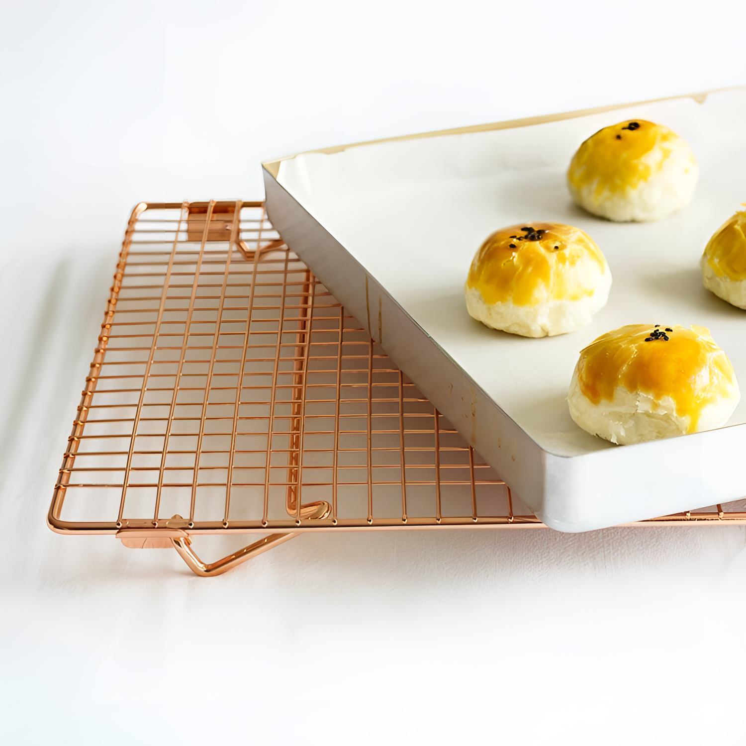 Rose Gold Baking Rack | Kitchen Accessories | NordicAbode.com