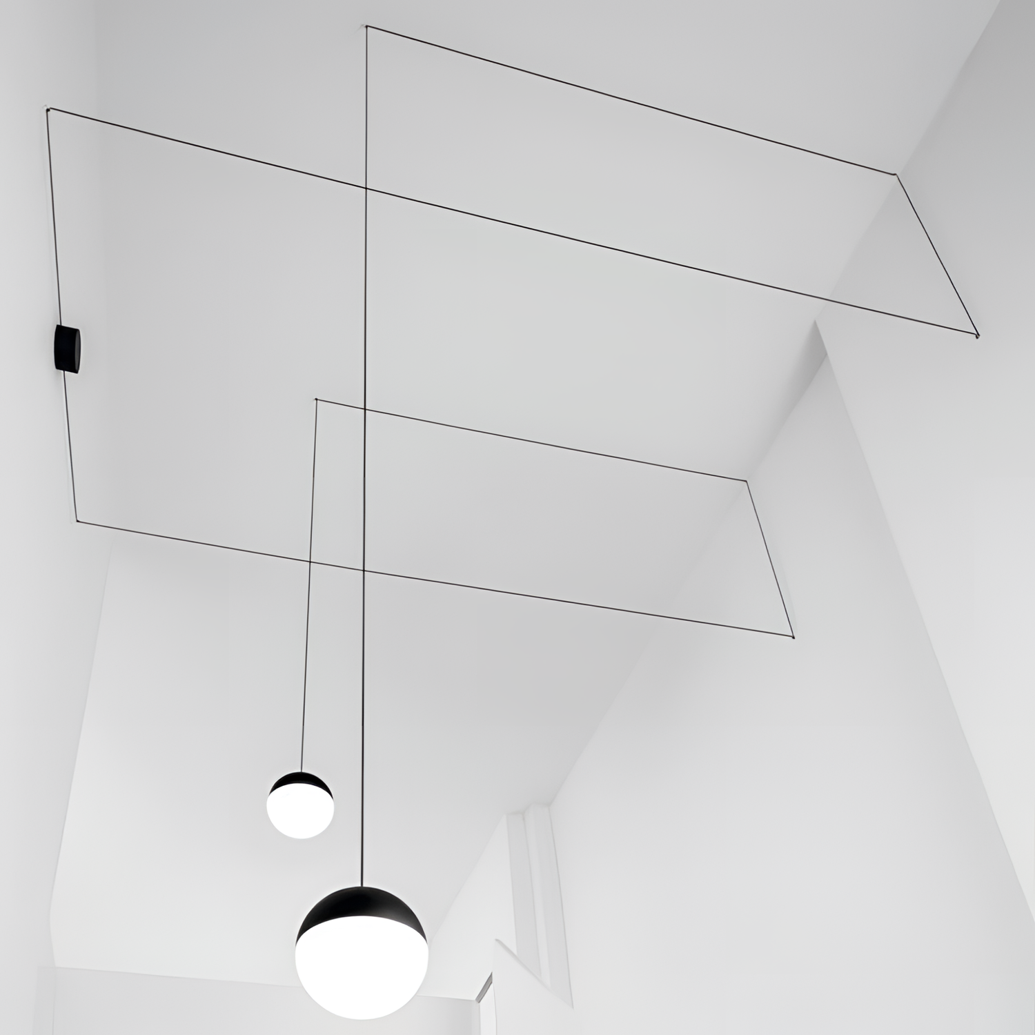 Romo Post-Modern Black Pendant Light | Lighting | NordicAbode.com