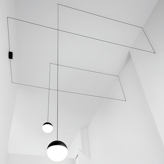 Romo Post-Modern Black Pendant Light | Lighting | NordicAbode.com