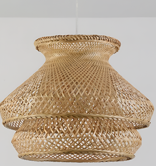 Valle Bohemian Wicker Pendant Light | Lighting | NordicAbode.com