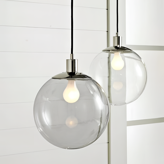Seneca Dimmable Glass Stone Pendant Light | Lighting | NordicAbode.com