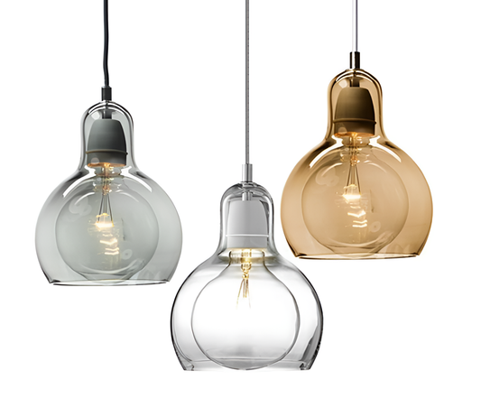 Savona Glass Stone Pendant Light | Lighting | NordicAbode.com