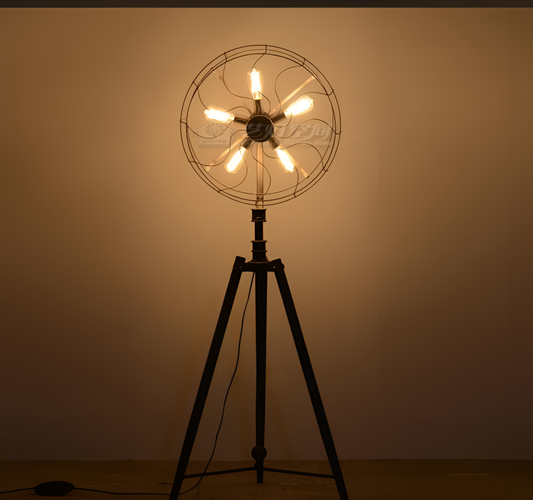 Imlay 5-Light Iron Floor Lamp | Lighting | NordicAbode.com