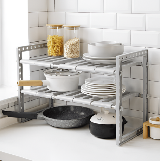 Telescopic Retractable Storage Rack for Home | Storage | NordicAbode.com