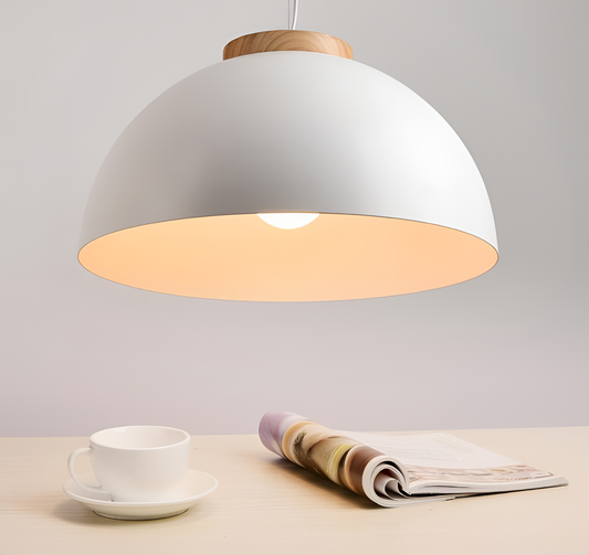 Bomi Iron and Wood Pendant Light | Lighting | NordicAbode.com