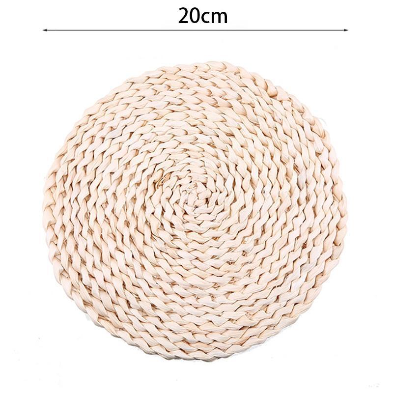 Dining Table Woven Ivory Mat - Nordic Side - diningroom, kitchen