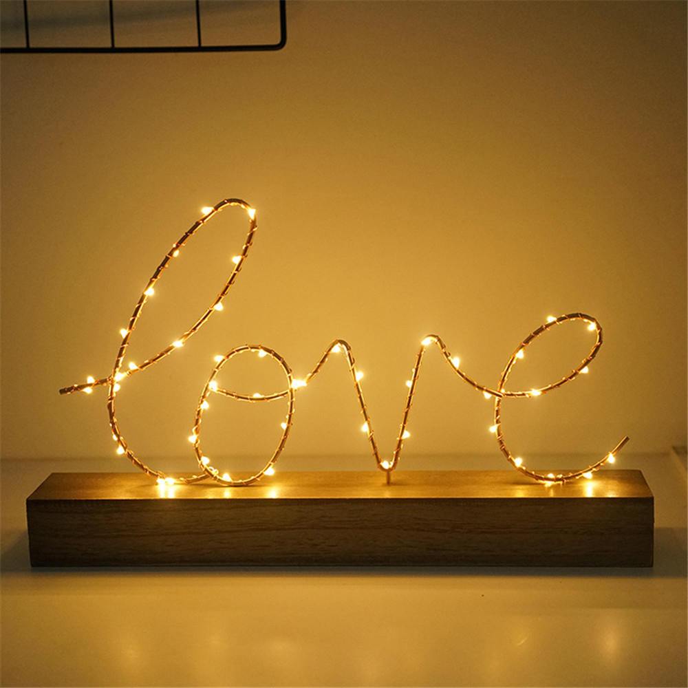 Amor - LED Love Fairy Light - Nordic Side - 01-08, accessories, lights, ornaments