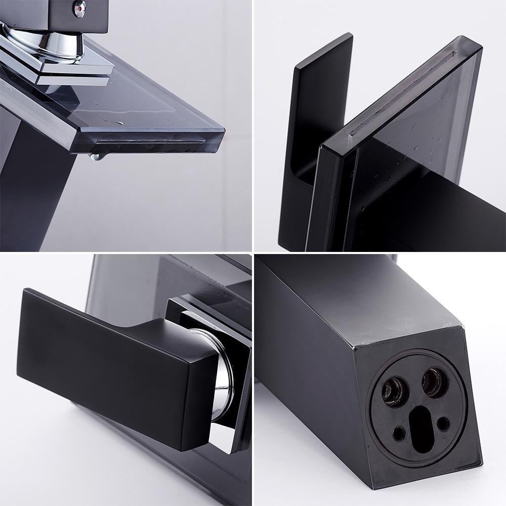 Belva - Solid Glass Bathroom Mixer Faucet - Nordic Side - 03-26, best-selling, modern-pieces