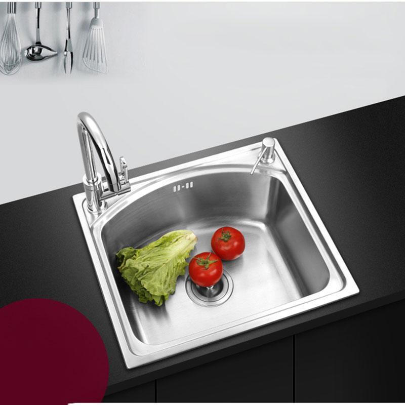 Quintino - Single Basin Stainless Steel Sink