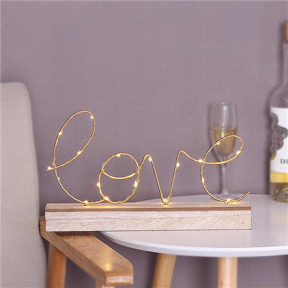 Amor - LED Love Fairy Light - Nordic Side - 01-08, accessories, lights, ornaments