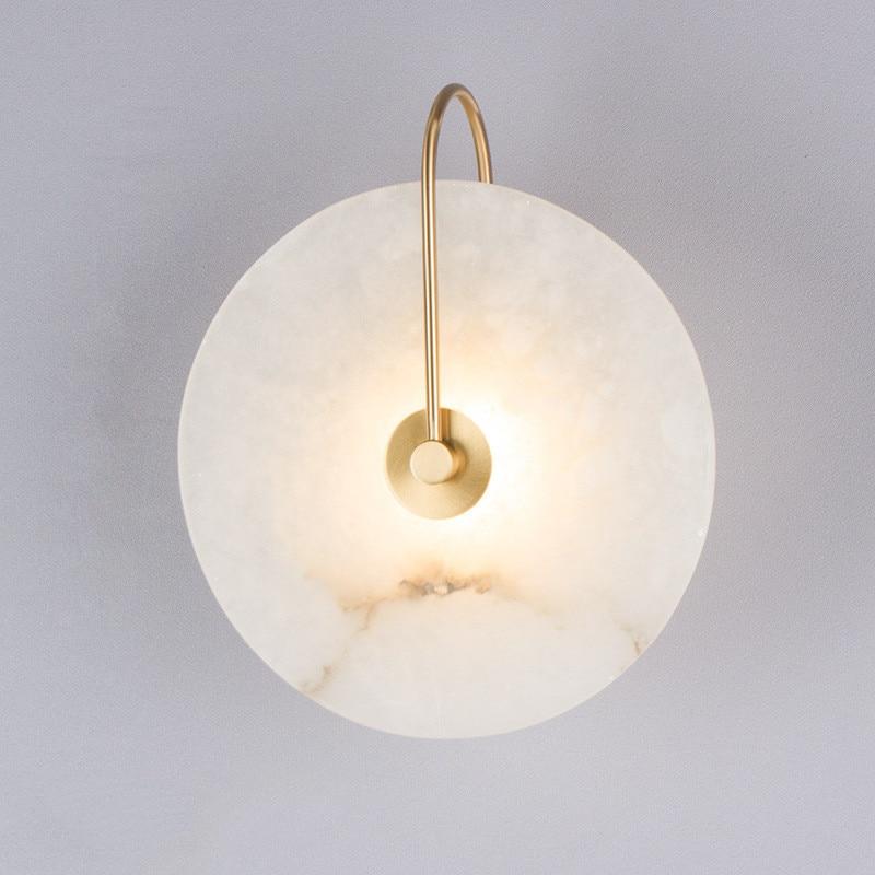 Lalula - Marble Circular Wall Lamp