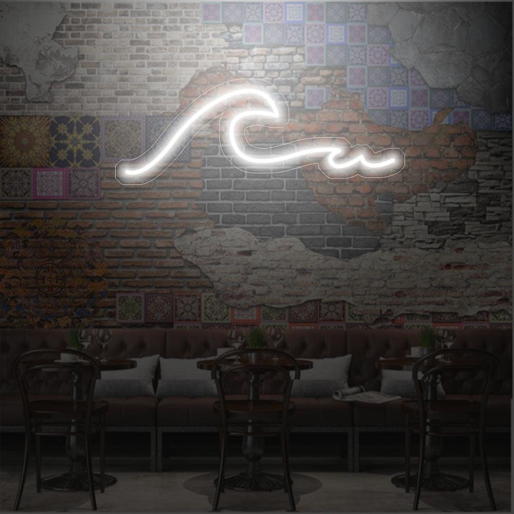 'Wave' LED Neon Wall Decor